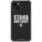 Michigan State University Stand and Fight iPhone 14 Clear Case