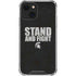 Michigan State University Stand and Fight iPhone 14 Clear Case