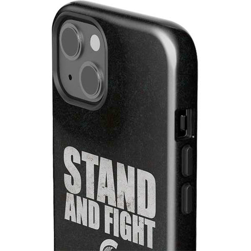 Michigan State University Stand and Fight iPhone 15 Plus Impact Case