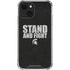 Michigan State University Stand and Fight iPhone 14 Plus Clear Case