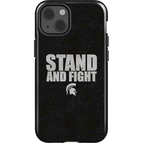 Michigan State University Stand and Fight iPhone 14 Impact Case