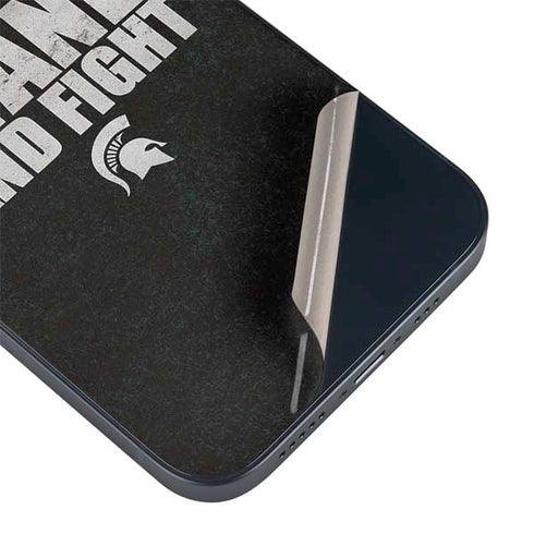 Michigan State University Stand and Fight iPhone 15 Plus Skin