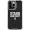 Michigan State University Stand and Fight iPhone 14 Pro Clear Case