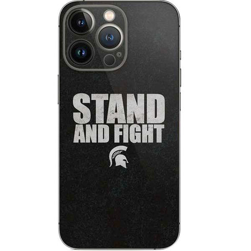 Michigan State University Stand and Fight iPhone 14 Pro Skin