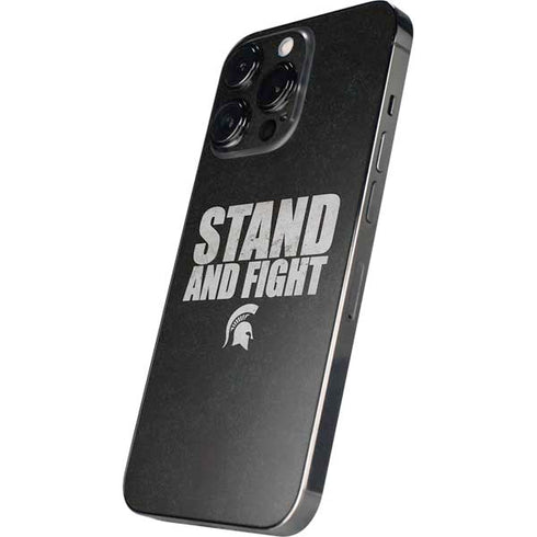 Michigan State University Stand and Fight iPhone 15 Pro Skin