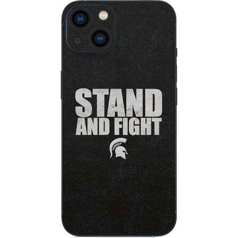 Michigan State University Stand and Fight iPhone 14 Skin
