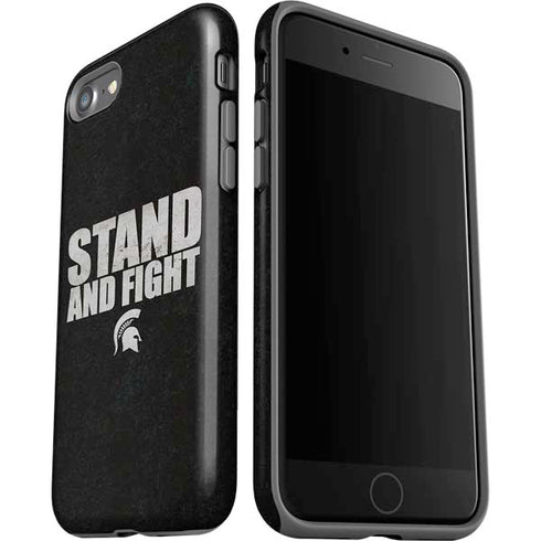 Michigan State University Stand and Fight iPhone SE (2nd & 3rd Gen) Pro Case