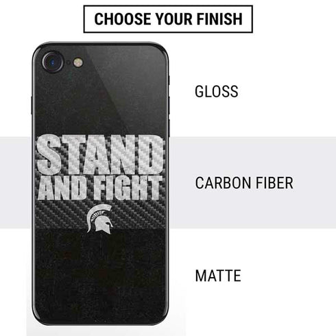 Michigan State University Stand and Fight iPhone SE (2nd & 3rd Gen) Skin