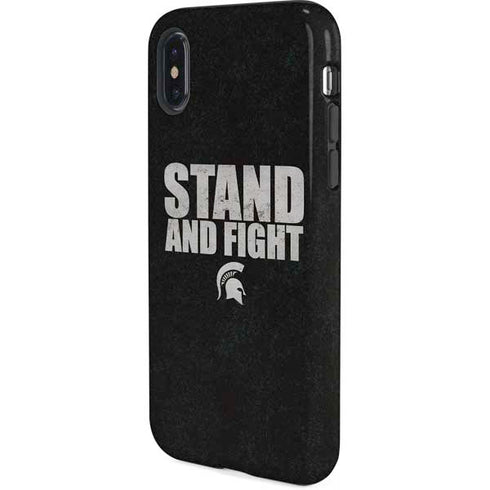 Michigan State University Stand and Fight iPhone X Pro Case