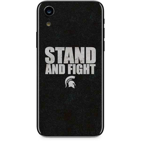 Michigan State University Stand and Fight iPhone XR Skin