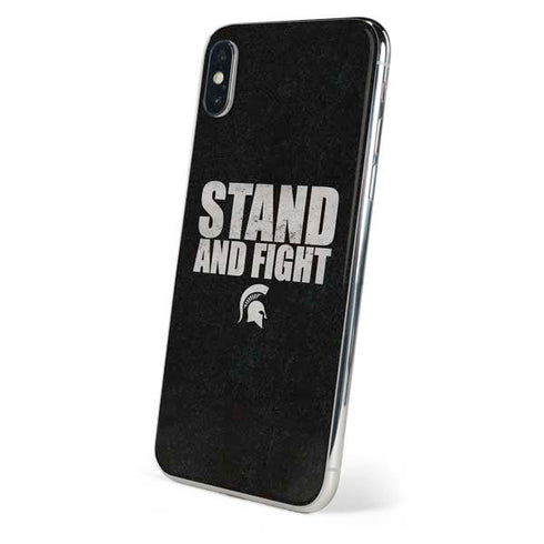 Michigan State University Stand and Fight iPhone XS Skin