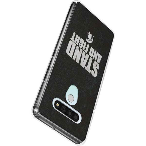 Michigan State University Stand and Fight LG Stylo 6 Clear Case