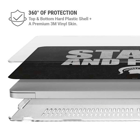 Michigan State University Stand and Fight MacBook Pro 16in (2019-20) Case plus Skin