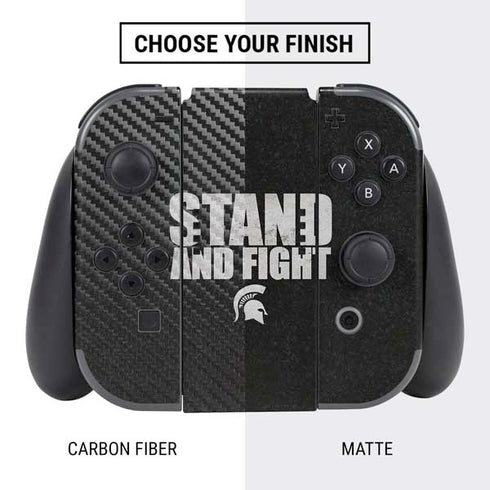 Michigan State University Stand and Fight Nintendo Switch Bundle Skin