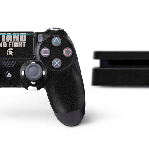 Michigan State University Stand and Fight PS4 Slim Bundle Skin