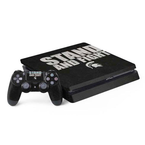 Michigan State University Stand and Fight PS4 Slim Bundle Skin