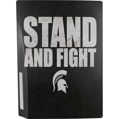 Michigan State University Stand and Fight PS5 Console Skin
