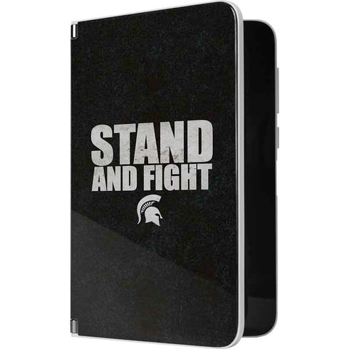 Michigan State University Stand and Fight Surface Duo Skin