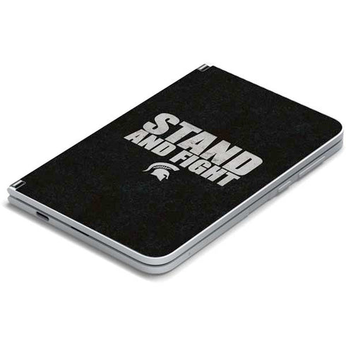 Michigan State University Stand and Fight Surface Duo Skin