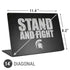 Michigan State University Stand and Fight Universal Laptop 14in (11.4 x 8.2in) Skin