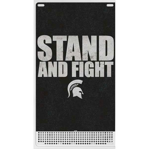 Michigan State University Stand and Fight Xbox Series S Bundle Skin