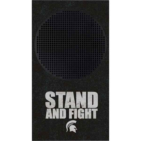 Michigan State University Stand and Fight Xbox Series S Console Skin