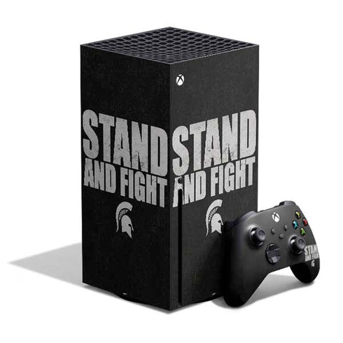 Michigan State University Stand and Fight Xbox Series X Bundle Skin