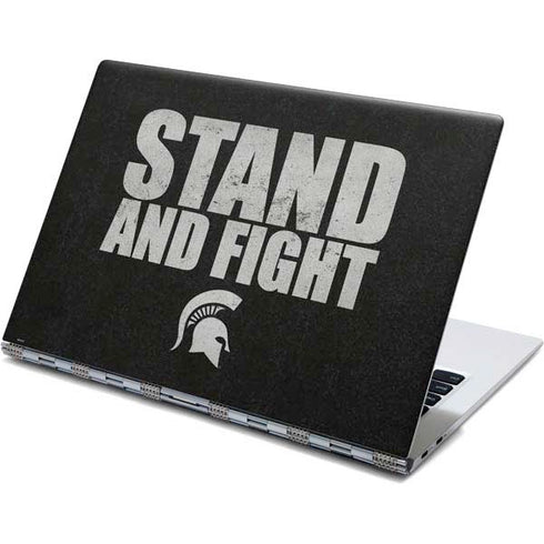 Michigan State University Stand and Fight Yoga 910 2-in-1 14in Touch-Screen Skin