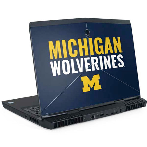 University of Michigan Wolverines M Dell Alienware Skin