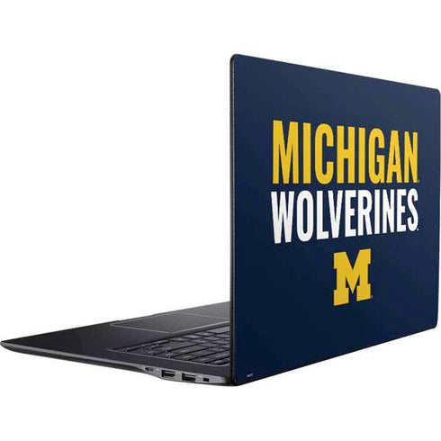 Michigan Wolverines M Ativ Book 9 (15.6in 2014) Skin