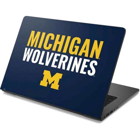 Michigan Wolverines M Chromebook 13 Skin