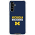 University of Michigan Wolverines M Galaxy A54 5G Clear Case