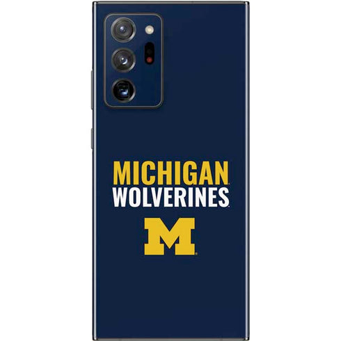 University of Michigan Wolverines M Galaxy Note20 Ultra 5G Skin