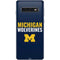 University of Michigan Wolverines M Galaxy S10 Skin