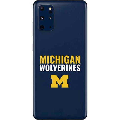 University of Michigan Wolverines M Galaxy S20 Plus Skin