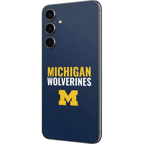 University of Michigan Wolverines M Galaxy S23 FE Skin