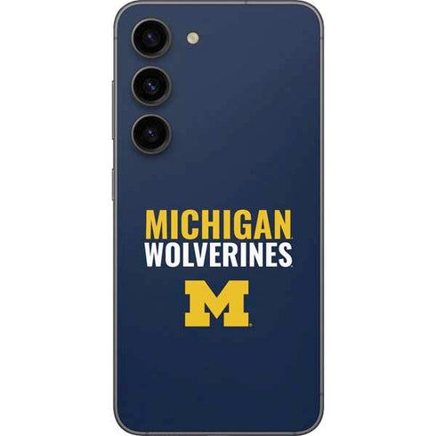 University of Michigan Wolverines M Galaxy S23 Skin