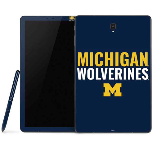 Michigan Wolverines M Galaxy Tab S4 (2018) Skin