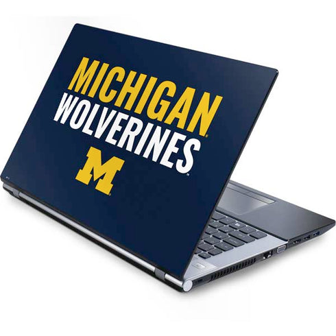 Michigan Wolverines M Generic 15in Laptop (13.02in X 8.97in) Skin