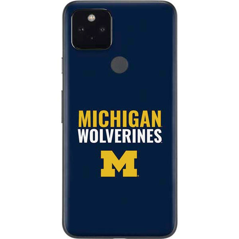 University of Michigan Wolverines M Google Pixel 4a 5G Skin