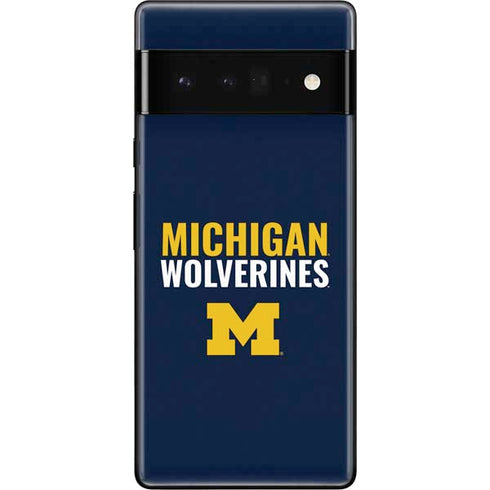 University of Michigan Wolverines M Google Pixel 6 Pro Skin