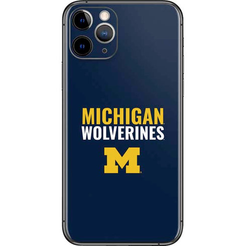 University of Michigan Wolverines M iPhone 11 Pro Skin