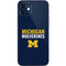 University of Michigan Wolverines M iPhone 12 Skin