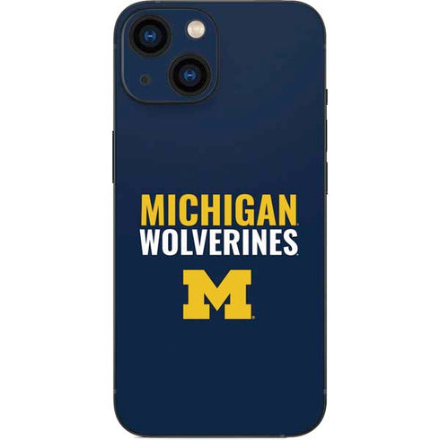University of Michigan Wolverines M iPhone 13 Mini Skin