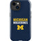 University of Michigan Wolverines M iPhone 15 Plus Impact Case