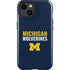 University of Michigan Wolverines M iPhone 15 Plus Impact Case