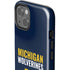 University of Michigan Wolverines M iPhone 15 Plus Impact Case
