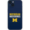 University of Michigan Wolverines M iPhone 15 Plus Skin