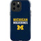 University of Michigan Wolverines M iPhone 15 Pro Max Impact Case