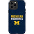 University of Michigan Wolverines M iPhone 15 Pro Max Impact Case